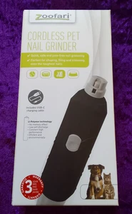 Zoofari Cordless Pet Nail Grinder BNIB Lidl - Picture 1 of 5