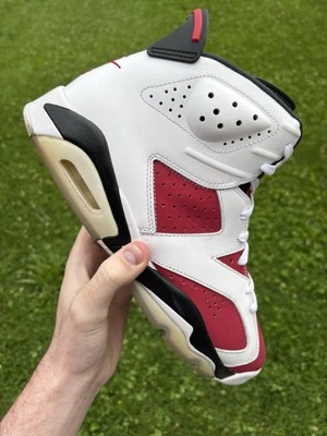 Size 11 - Jordan 6 Retro OG Carmine 2021 CT8529-106 - Image 1 of 4