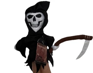 Magnetic Personalities Grim Reaper Finger Puppet & Fridge Magnet Plush W/Tag NEW - Picture 1 of 10