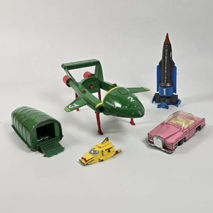 Thunderbirds Diecast Toy Bundle Matchbox 1992 Thunderbird 1 2 & Fab 1 - Picture 1 of 13