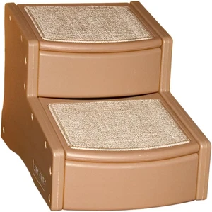 Escaleras para mascotas Easy Step II, 2 escalones para gatos/perros de hasta 75 libras, portátiles, extraíbles - Imagen 1 de 3