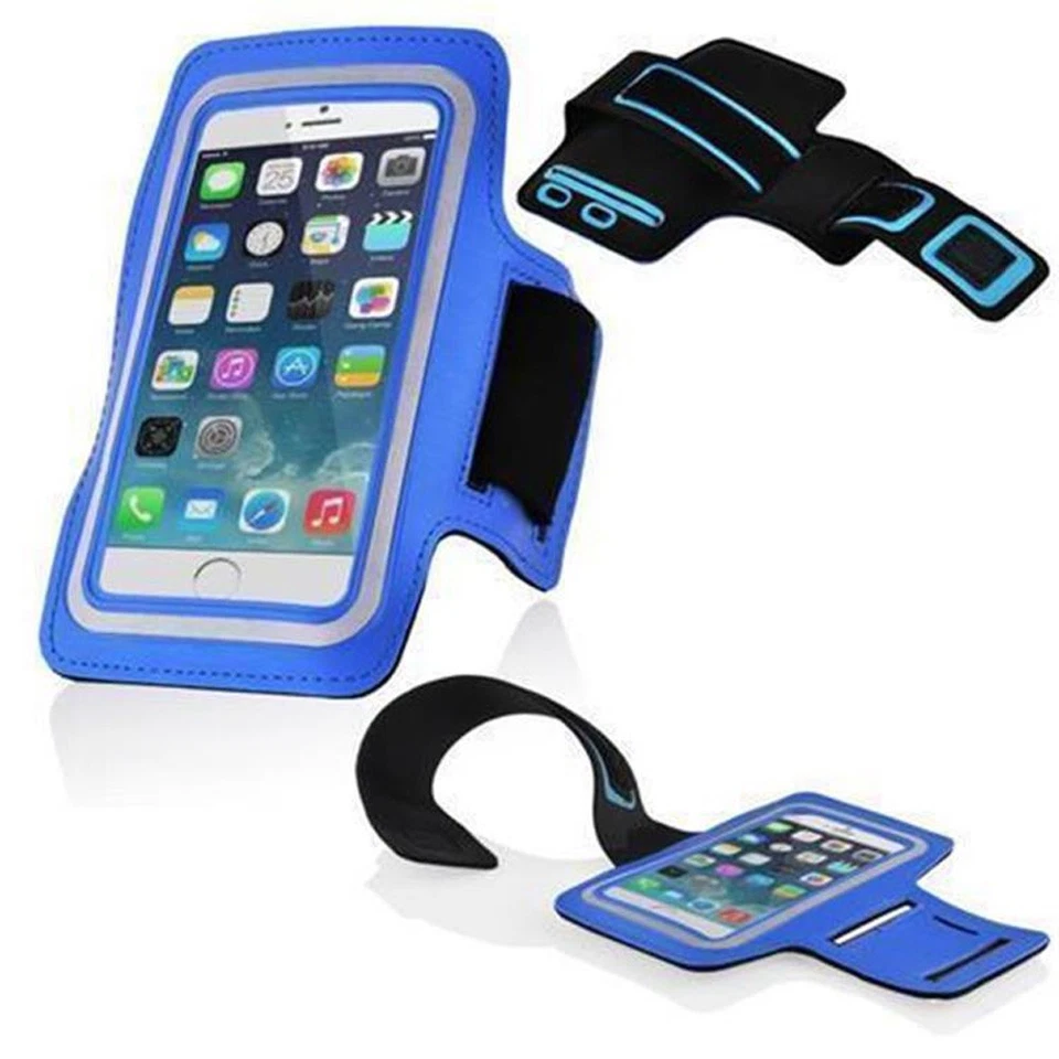 Sport Armband Fitnessstudio Jogging Oberarmtasche kompatibel 4.5-5.0 Zoll Handy - Bild 1 von 1