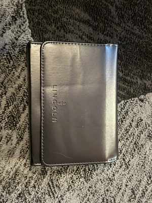 Lincoln MKX 2013 manual del operador del propietario guía del usuario con estuche de cuero Foto 1 de 2