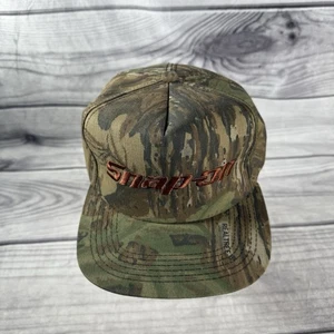Vintage Snap-On Tools K-Products Camo Camouflage Snapback Hat Cap Made In USA - Picture 1 of 9