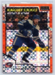 2020-21 O-Pee-Chee Platinum Liam Foudy Marquee Rookies Orange Checkers /25 - Bild 1 von 2