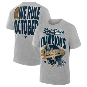 Vestuario Hombre Fanatics Steel Los Angeles Dodgers 2025 Serie Mundial Campeones - Imagen 1 de 3