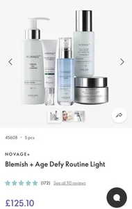 Novage+ Blemish + Age Defy Routine Light, Brand New Sealed Oriflame - Picture 1 of 3