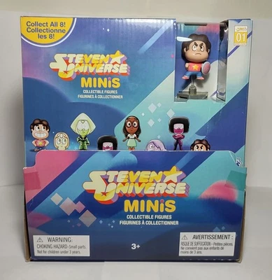 Steven Universe Minis Collectibles Figures Series 01 Store Display 24  Bags New  - Image 1 of 4