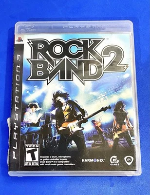 Rock Band 2 Complete With Manual (Sony Playstation 3) CIB Tested Very Good. - Image 1 of 2