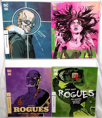 ROGUES #1 - 4 | Massimiliano Leomacs Variant Cover B Set | DC Comics Black Label - Image 1 of 4