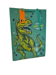 Dinosaur T Rex Dino Extra Large Birthday Gift Bags 46 x 33 cm