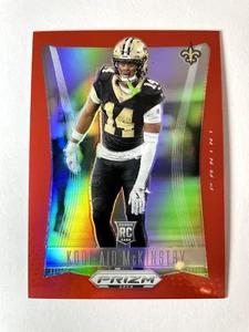2024 Panini Prizm Deca NFL Red Kool-Aid McKinstry Chiefs RC /199 - Bild 1 von 2