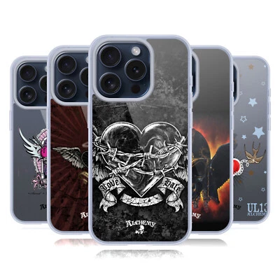 OFFICIAL ALCHEMY GOTHIC WING SOFT GEL CASE FOR APPLE iPHONE PHONES - Image 1 of 4