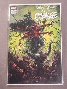 Web of Venom: Cult of Carnage #1 (June 2019, Marvel) Crain Variant No COA NM - Picture 1 of 12