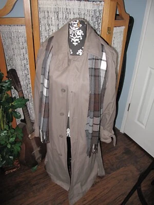 SILVER CLOUD - Thermo Lite 38 Reg Men's Trench Coat with Removable Lining - Image 1 of 4