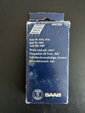 Vintage SAAB Rear Pads, 8993230. Only Two in Box. MAKE OFFER