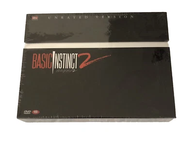 Basic Instinct 2 Unrated DVD 2 Disc Region 3 Sealed OOP  Korea Import Postcards - Image 1 of 4