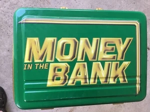 WWE Official Full Size Replica Green Money In The Bank Briefcase NO KEYS - Picture 1 of 16