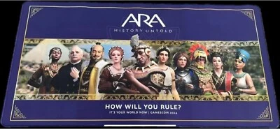 Exklusives Ara: History Untold Mauspad – Gamescom 2024 Edition (80x36cm) - Bild 1 von 3