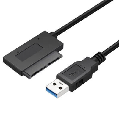 USB 2.0 USB3.0 auf Micro SATA 7+9 16P 1,8" SSD Festplatte Adapter Kabel 50cm - Bild 1 von 4