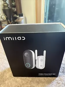 IMILAB Video Doorbell Set Battery Powered - Picture 1 of 6