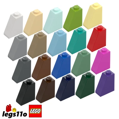 LEGO 60481 - Pack of 1x 2x 4x 8x - NEW Slope 1x2x2 (65°) - image 1 of 3