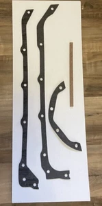 64-70 Pontiac V8 Oil Pan Gasket Set HP fiber material - Picture 1 of 1