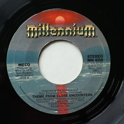 Meco - Theme From Close Encounters / Roman Nights 45 rpm Vinyl 7" Single MN 608 - Image 1 of 4
