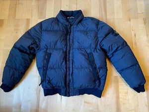 Chaqueta de bombardero Stone Island teñida con prendas de vestir | Azul marino talla grande | PVP £875 - Imagen 1 de 8