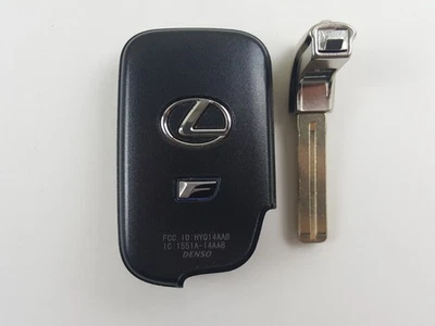 UNLOCKED ORIGINAL LEXUS F-SPORT 06-08 OEM SMART KEY LESS REMOTE FOB UNCUT BLANK - Image 1 of 4