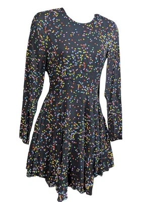 Long Sleeve Midi Fit And Flare Dress Size 4 H&M NWT - Image 1 of 3