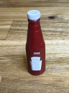 HEINZ MARKE TOMATENKETCHUP MINIATUR GEWÜRZ CATSUP FLASCHE PIN PINBACK  - Bild 1 von 3