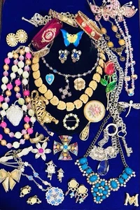 Vintage High End Costume Jewelry Swoboda Florenza Kirk’s Folly Coro Chicos 1928 - Picture 1 of 10
