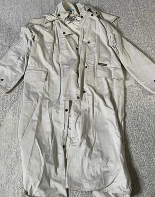 Abrigo de montar Driza Bone Australia vintage plumero de lona de algodón talla 3 pequeño EE. UU. Foto 1 de 4