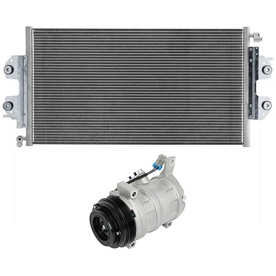 Condenser & Compressor For 2008-2014 Chevrolet Express 1500 — 第 1/4 张图片