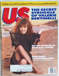 US Weekly Mag March 9, 1987 Valerie Bertinelli, Richard  Chamberlain EX Cond Q8 - Picture 1 of 2