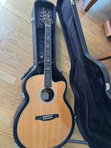 Guitarra A/E PRS SE A60 Angelus con Pastilla Fishman Sonitone, Natural - Imagen 1 de 9