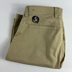 Pantalones Cortos Chinos Nike Florida State Seminoles Para Hombres 34 Caqui Tostado Dri Fit FSU DA4139 - Imagen 1 de 12