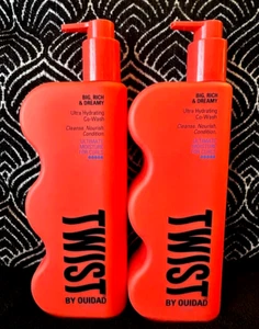 2pk TWIST OUIDAD RICH ULTRA HYDRATING HAIR CONDITIONER CO-WASH FOR CURLS 16 oz - Picture 1 of 6