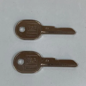 2 NOS Vintage ESP B51 Key Blanks Lot (Ilco S1098D) for 1972 GM Truck - Picture 1 of 8