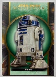 2022 Topps Star Wars Masterwork R2-D2 Green Parallel 38/99 #12 - Picture 1 of 2