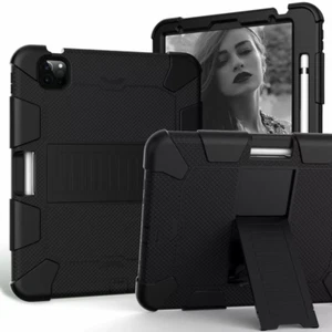 For Apple iPad 10th Gen 10.9" 2022 Shockproof Protective Stand Case Cover Black - Picture 1 of 6
