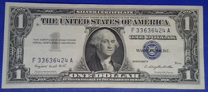 1957-A $ 1 DOLLAR SILVER CERTIFICATE *CRISPY NOTE* FREE SHIP! - Picture 1 of 2