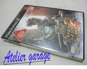 USED Sony PlayStation 2 PS2 Monster Hunter 2 Dos Japanese Ver - Picture 1 of 11