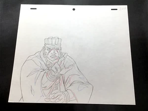Original JoJo’s Bizarre Adventure Animation Production Drawing Anime Art Avdol - Picture 1 of 4