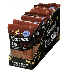 Carmans Chocolate Brownie Oat Slice 70g x 12 - Picture 1 of 1