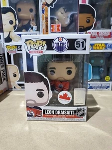 NHL HOCKEY OILERS LEON DRAISAITL POP VINYL US EXCLUSIVE #51 - Picture 1 of 1