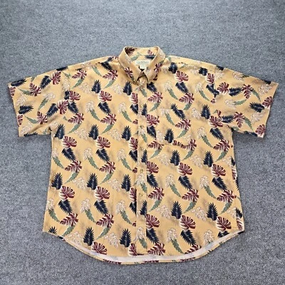 Natural Issue Shirt Mens 2XL Floral Button Down Hawaiian Beach All Over Print - Image 1 of 4