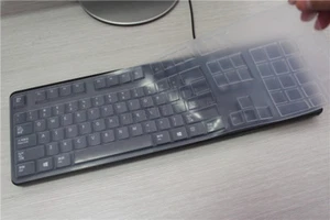 Clear Silicone Keyboard Protector Skin Cover for DELL KB212-B KB4021 SK8120 - Picture 1 of 5