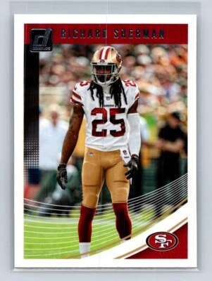 2018 Donruss #258 Richard Sherman   San Francisco 49ers - Image 1 of 2
